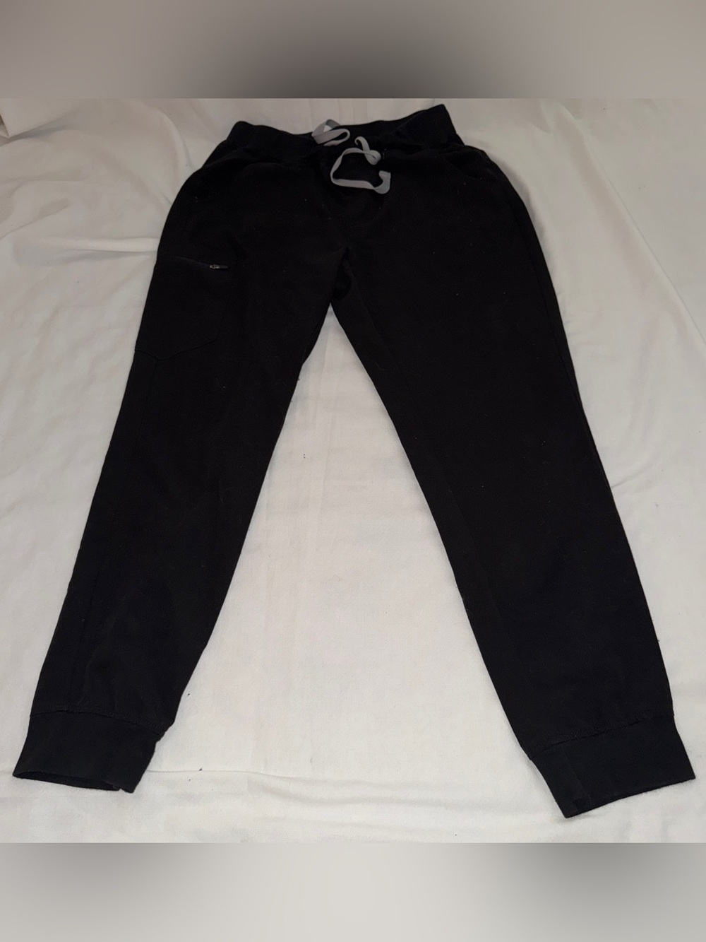 Women’s Black Drawstring Scrub Pants